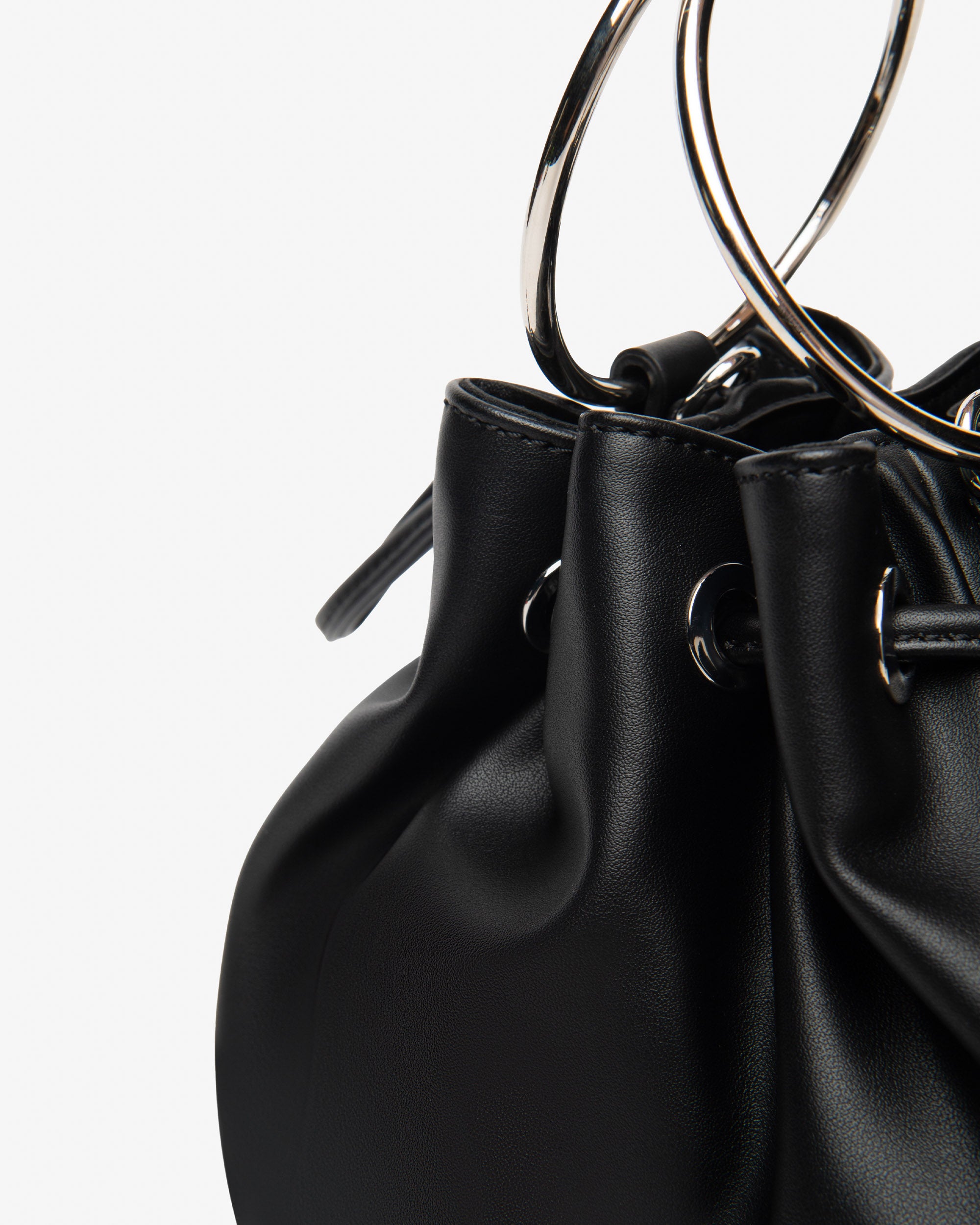 Borsa a Secchiello da Donna in Materiale Tecnico