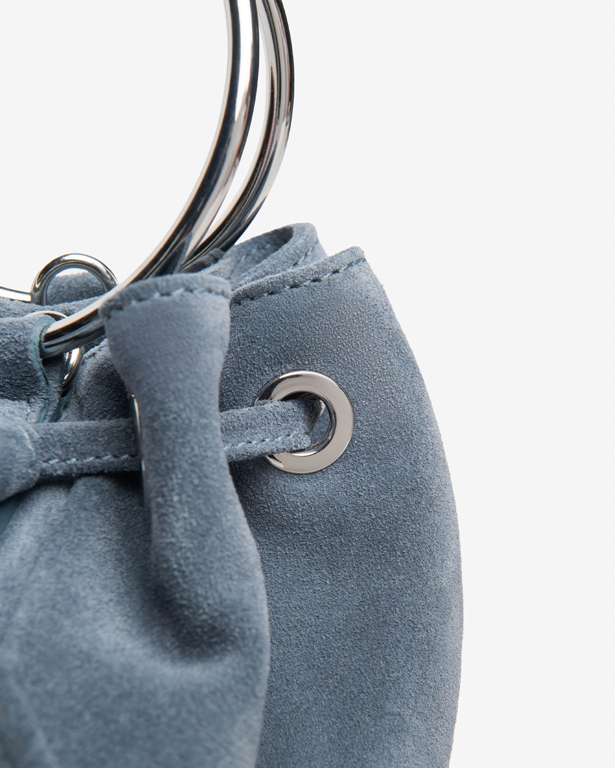 Borsa a Secchiello da Donna in Camoscio