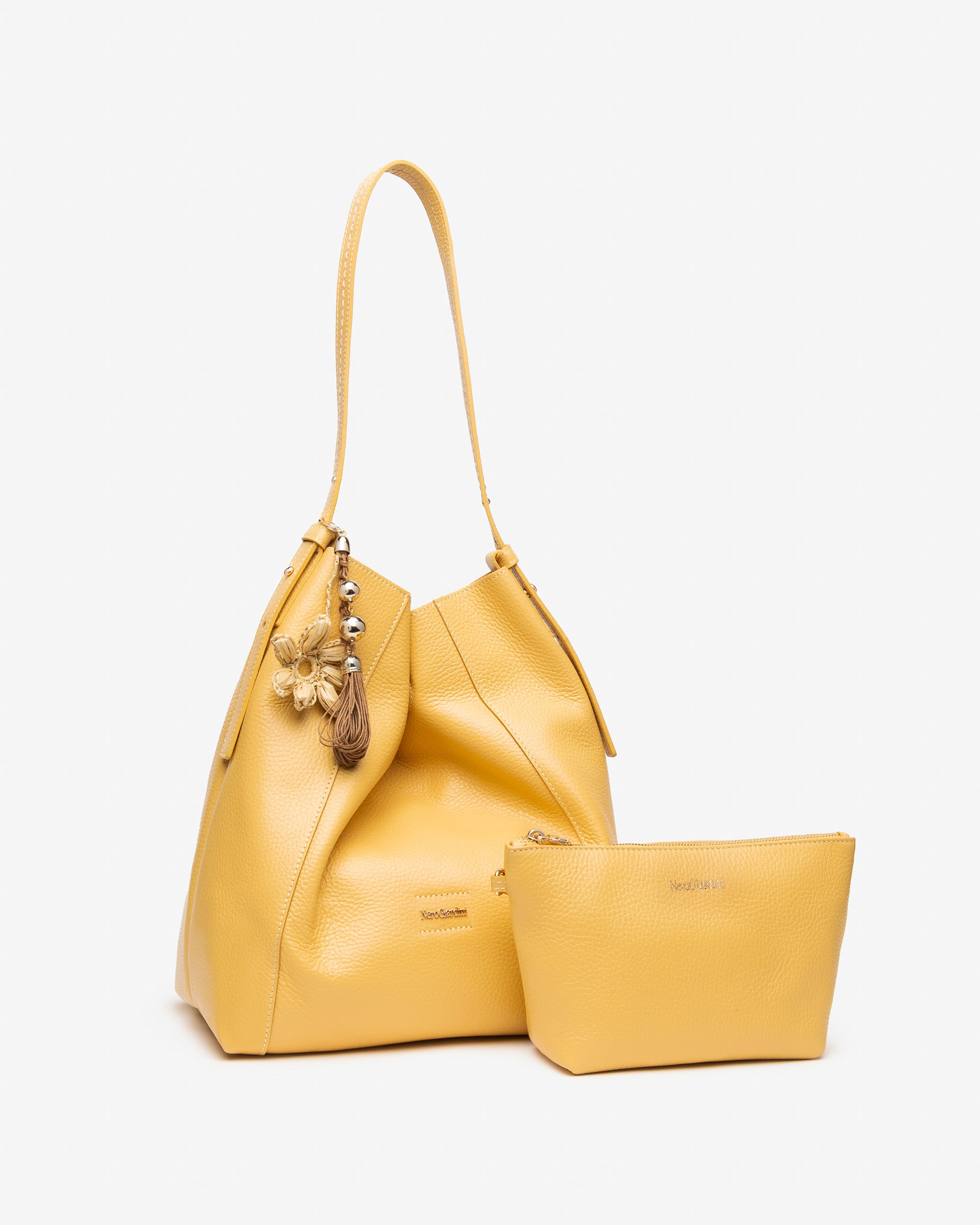 Borsa a Secchiello da Donna in Pelle
