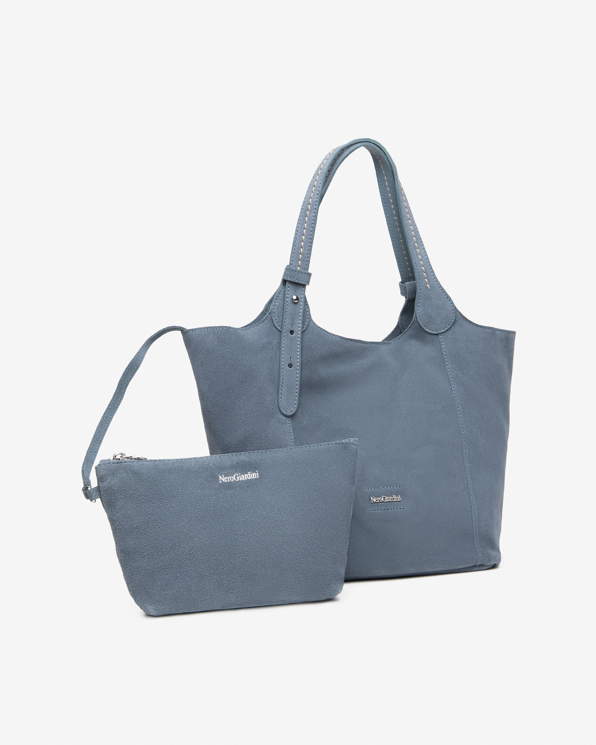 Borsa Shopping da Donna in Camoscio