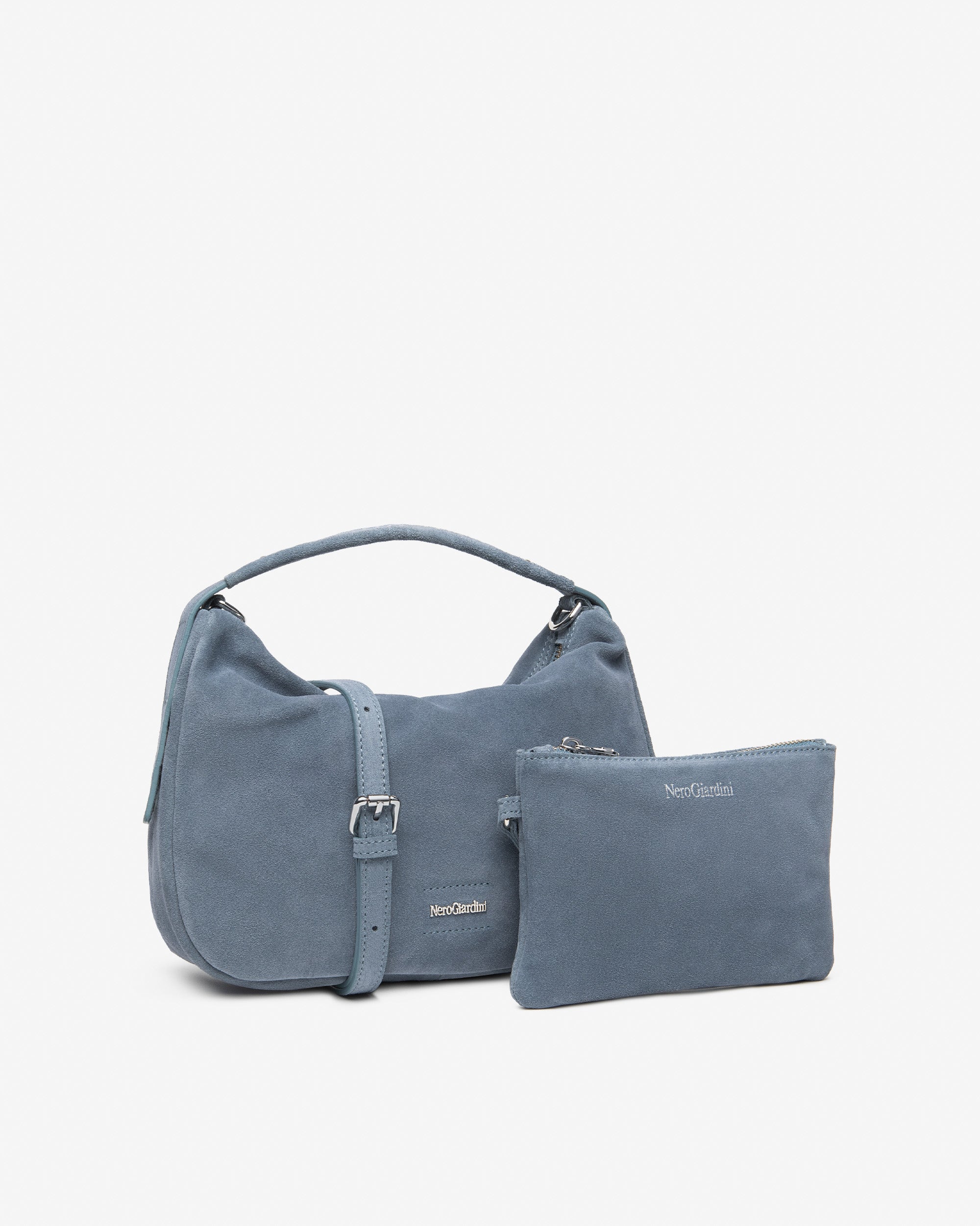 Borsa Hobo da Donna in Camoscio