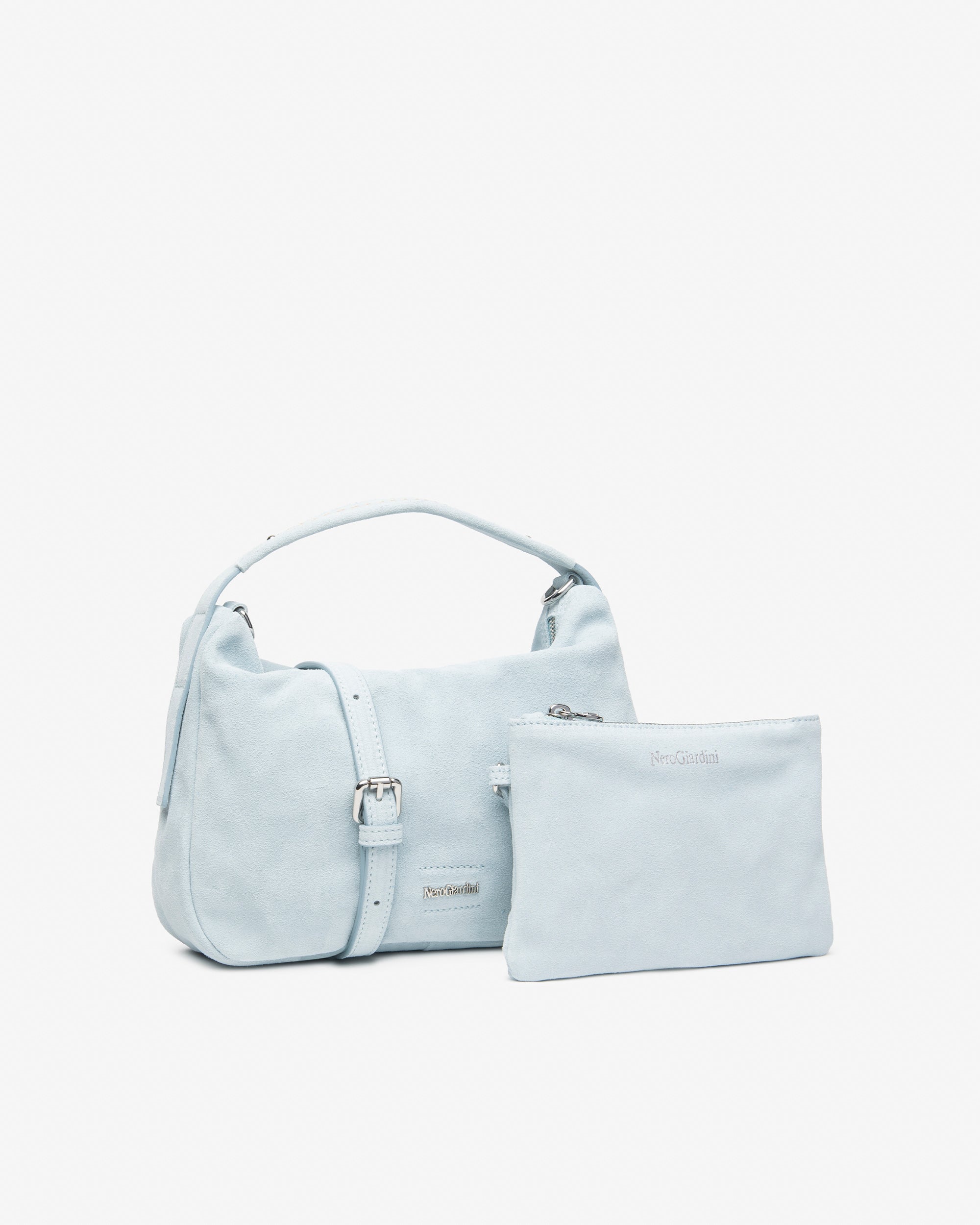 Borsa Hobo da Donna in Camoscio