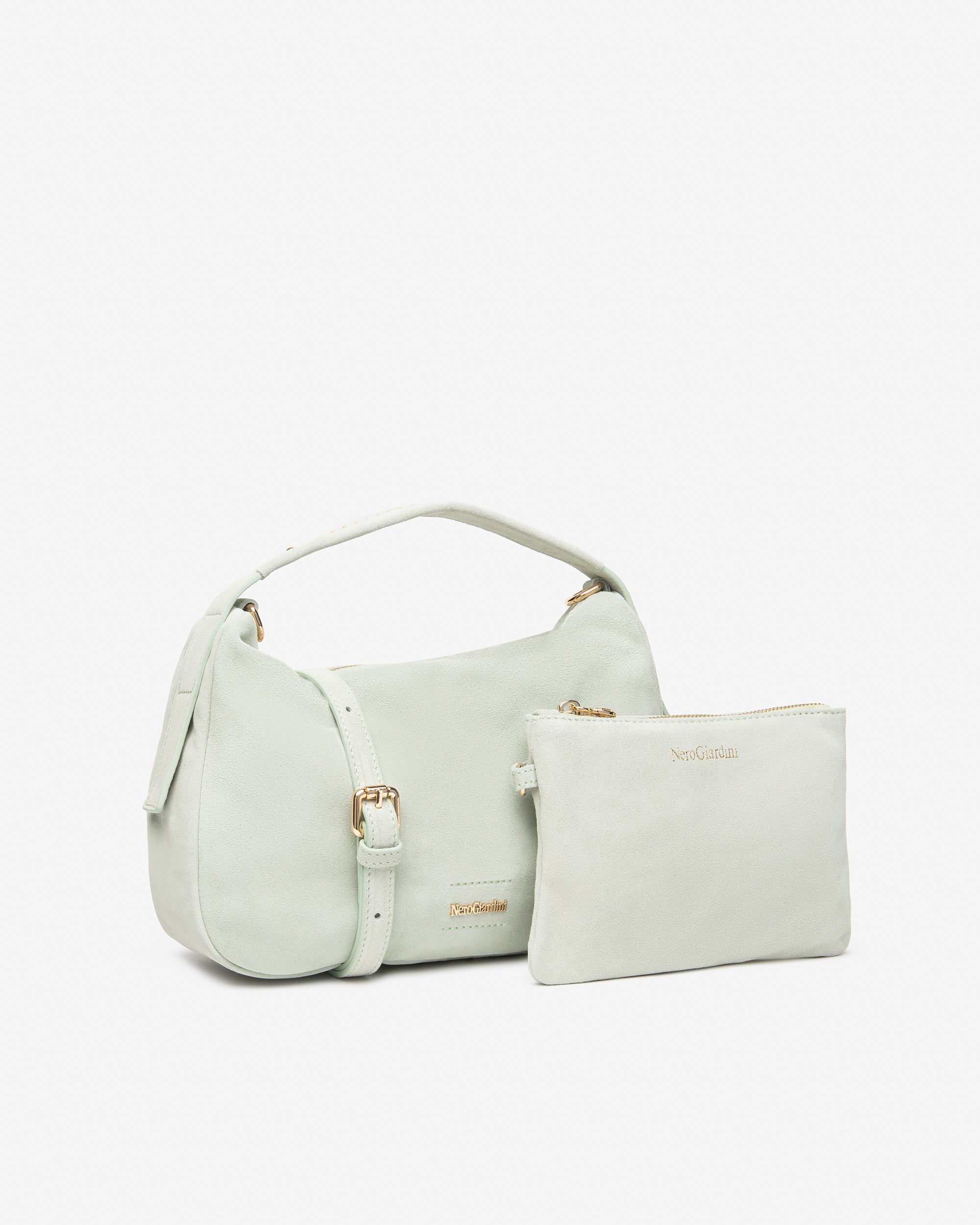 Borsa Hobo da Donna in Camoscio