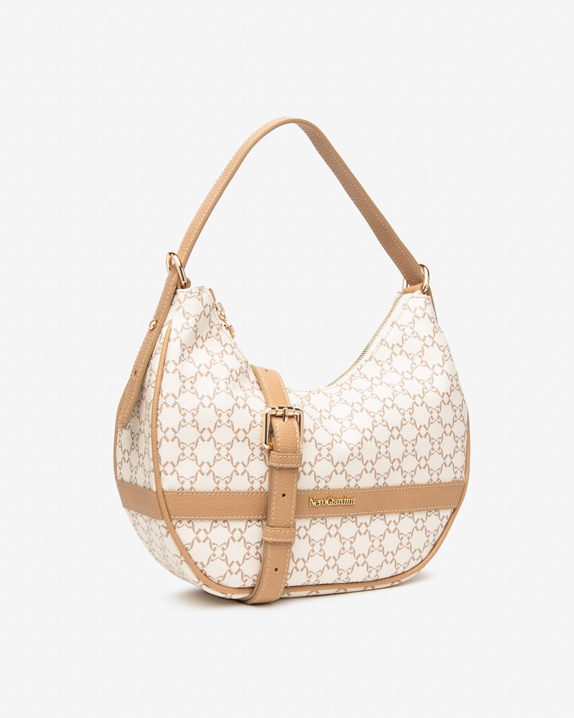 Borsa Hobo da Donna in Materiale Tecnico