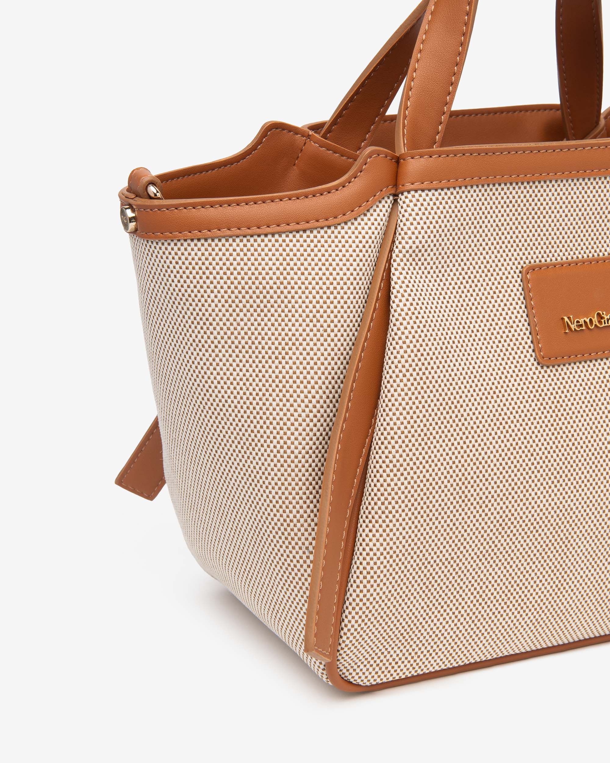 Borsa a Mano da Donna in Materiale Tecnico