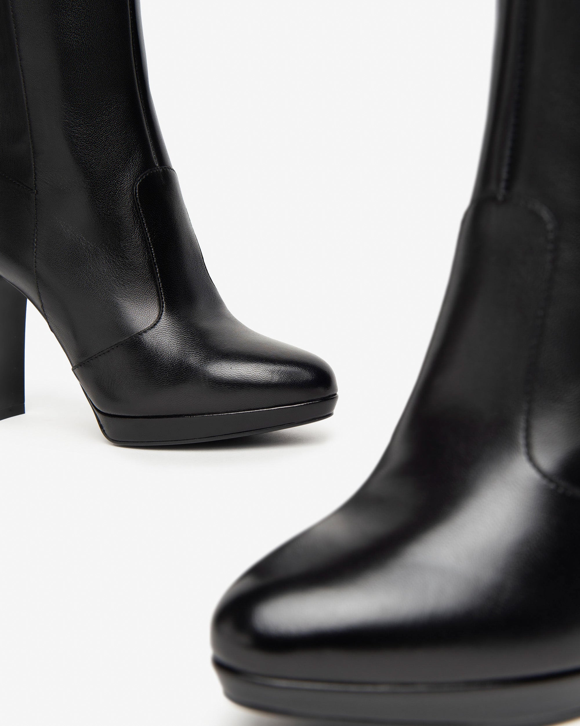 Stivali Donna in Pelle e Materiale Tecnico