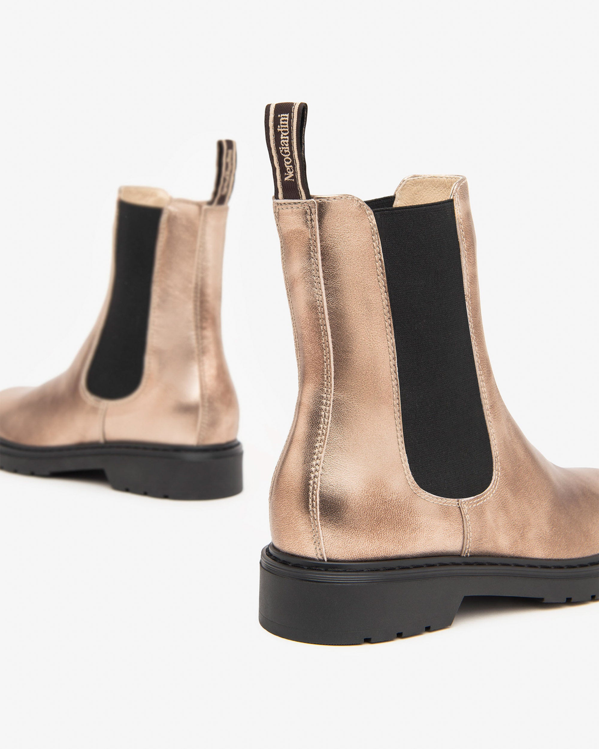 Stivaletti Chelsea Donna in  Pelle