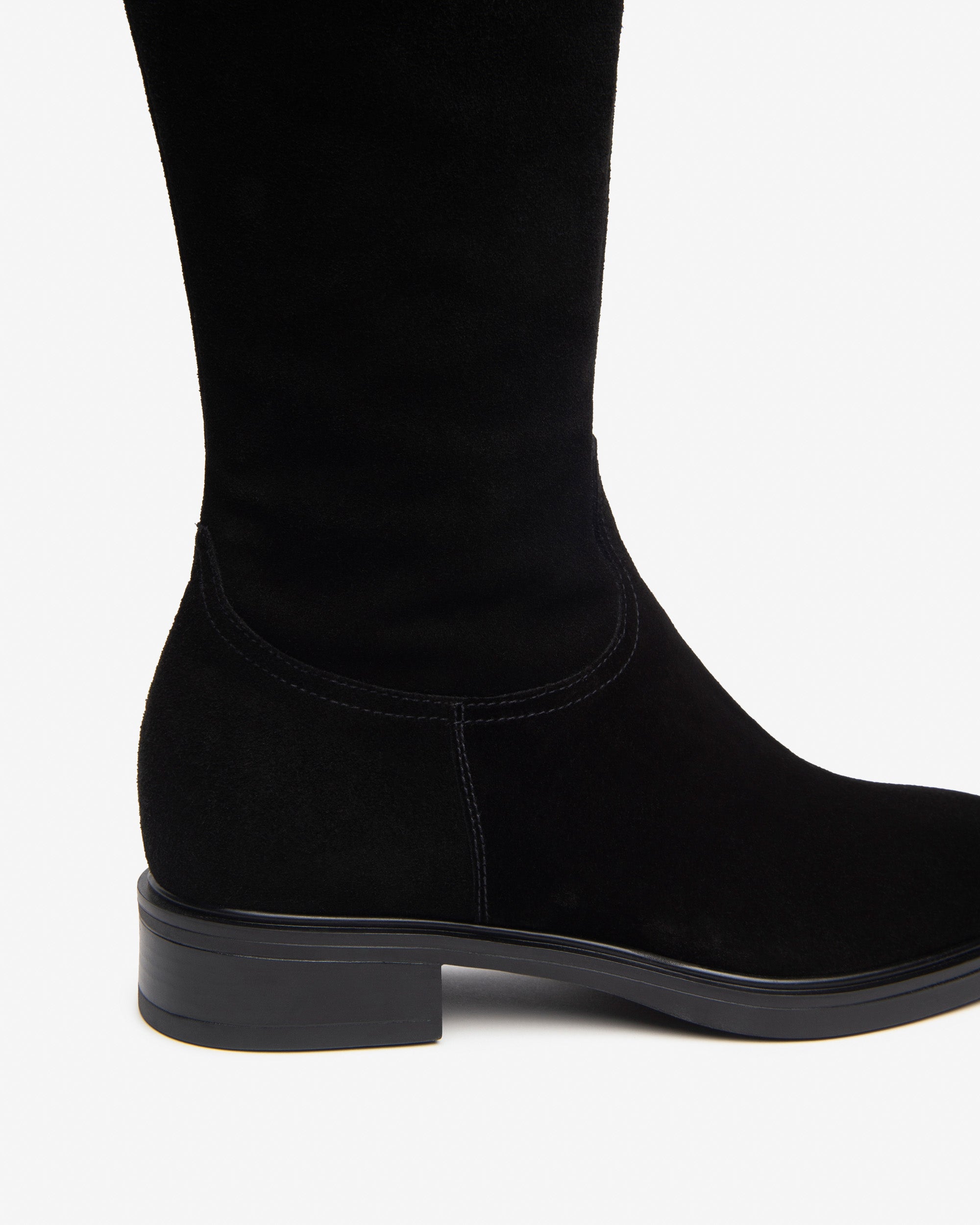 Stivali Donna in Suede e Pelle