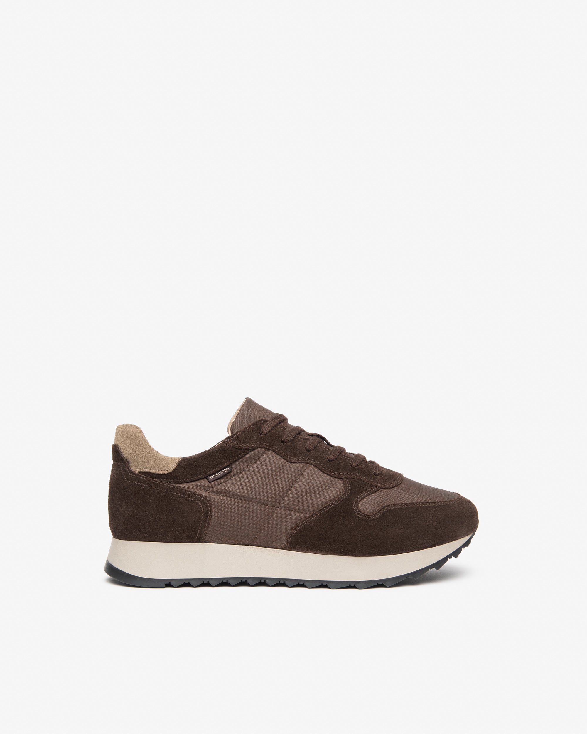 Sneakers Uomo in Camoscio e Tela