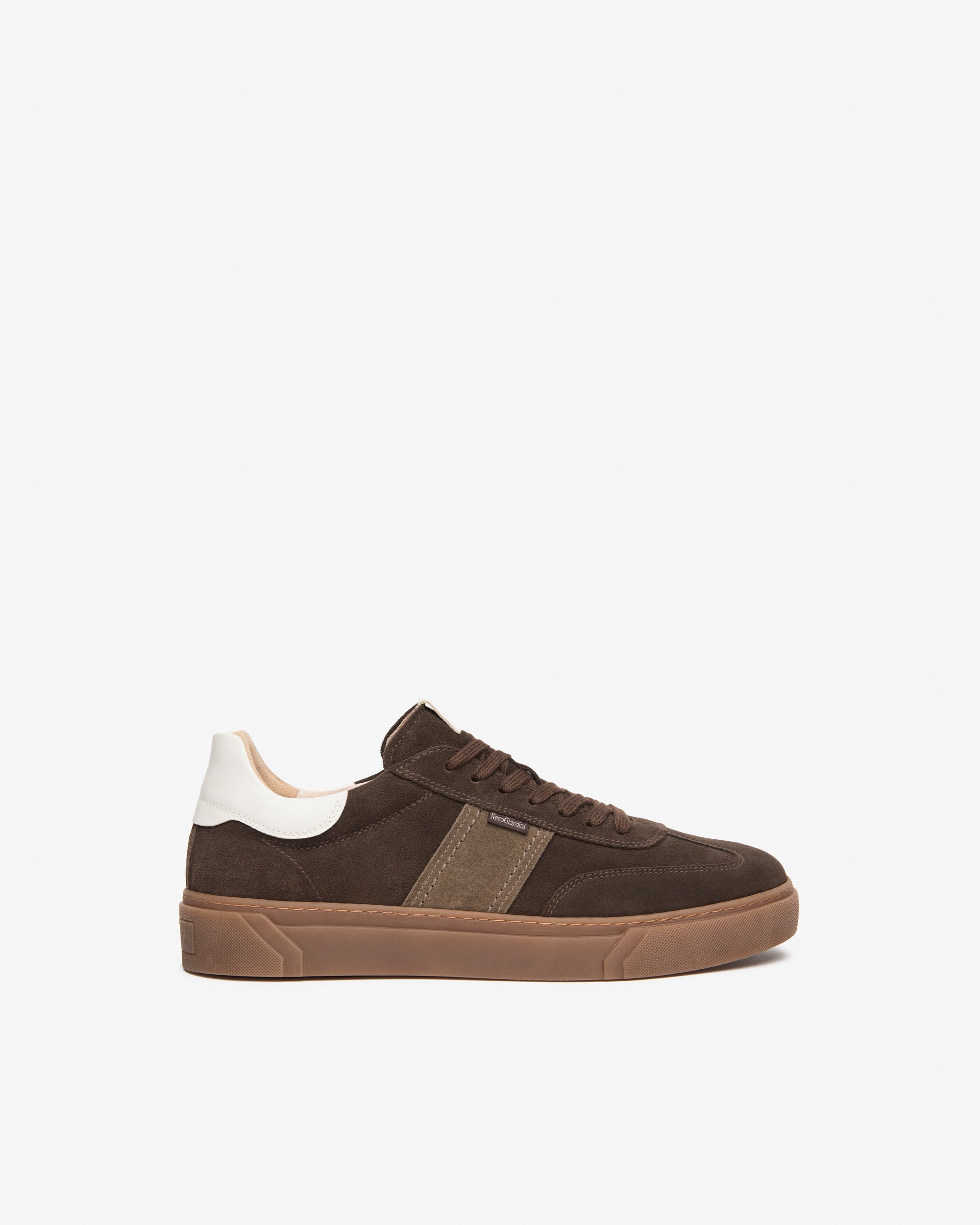 Sneakers Uomo in Camoscio e Pelle