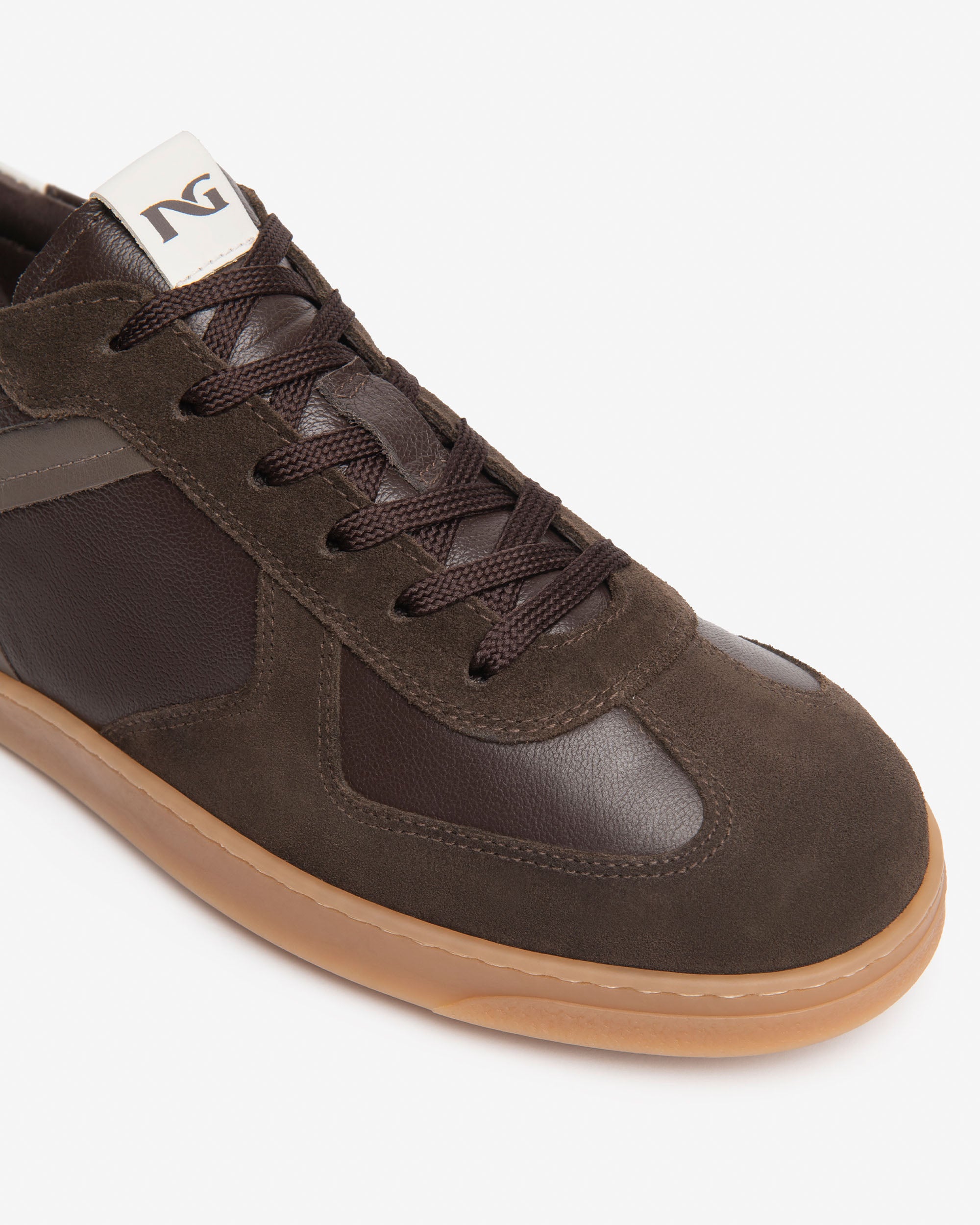 Sneakers Uomo in Pelle e Camoscio