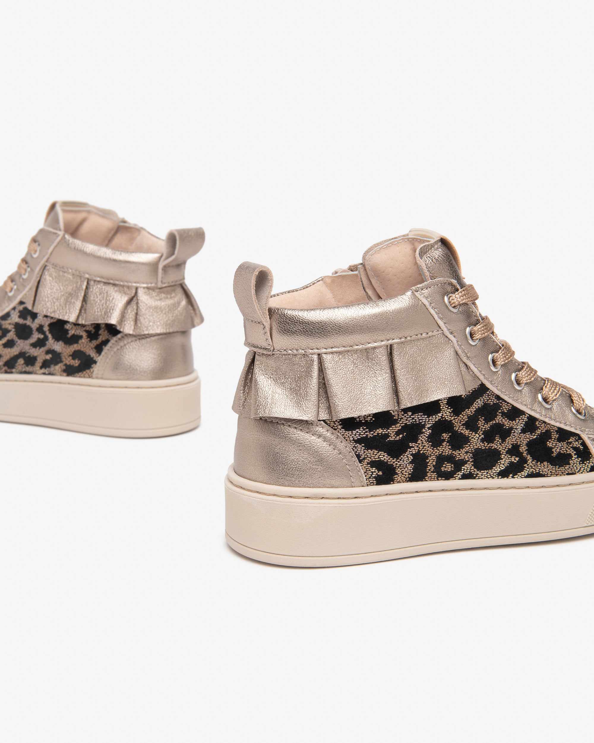 Sneakers Teen da Ragazza in Pelle e Materiale Tecnico