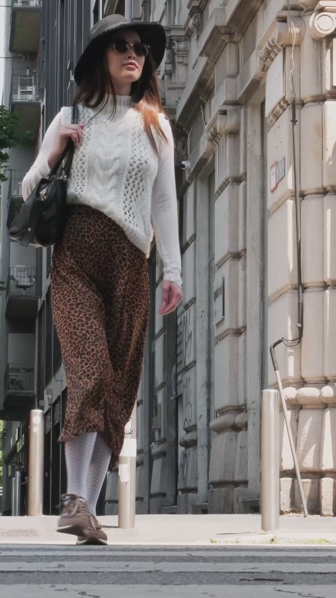 Sneakers Donna in Suede e Pelle